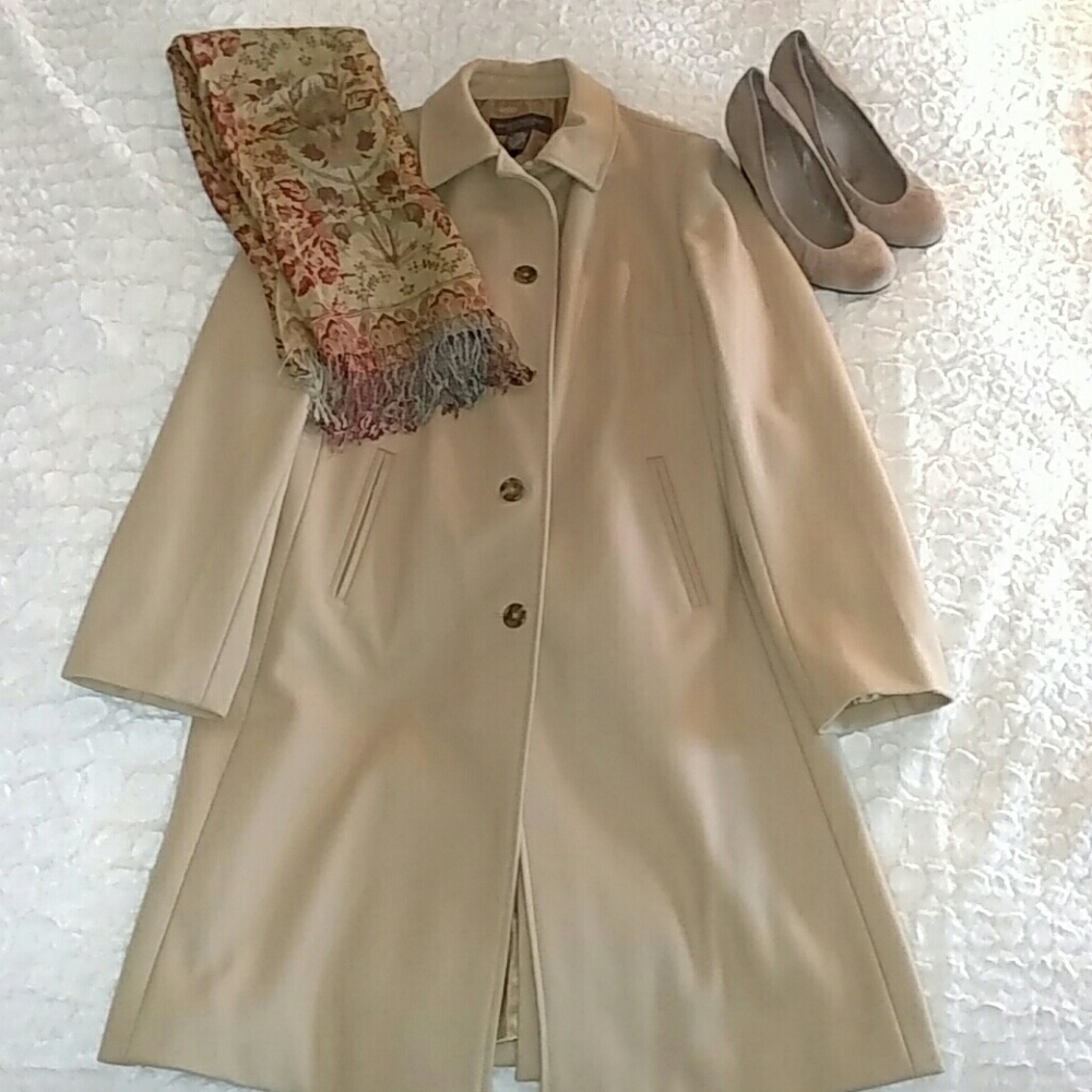 Classic Camel Banana Republic Factory Coat